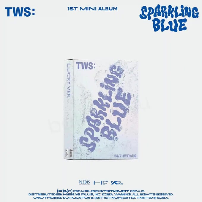 TWS - [SPARKLING BLUE] 1e mini-album Lucky