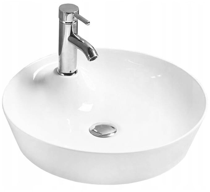 Mexen Arlena opbouw wastafel 43 x 43 cm, wit - 21264300