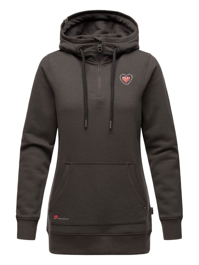 Navahoo dames longsleeve hoodie Zauberelfe – Lang & Comfortabel