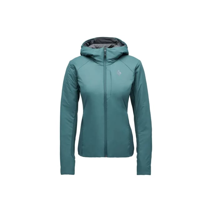 Dames stretch parka met capuchon Black Diamond First Light 1.0