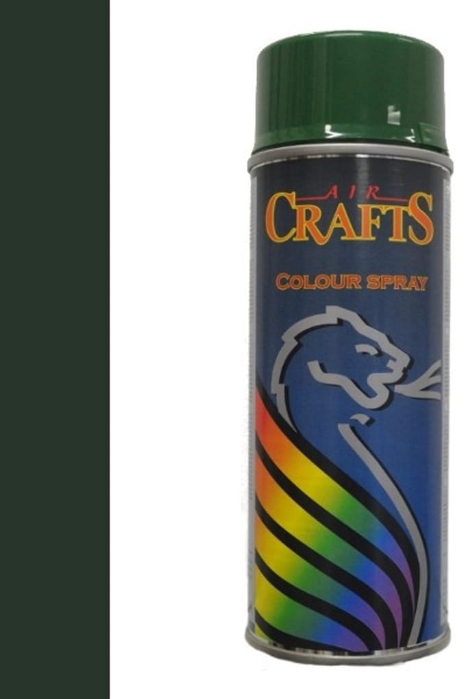 Motip aircrafts hoogglans lak RAL 6009 dennengroen - 400 ml.