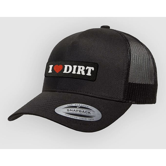Loose Riders I Heart Dirt Cap zwart