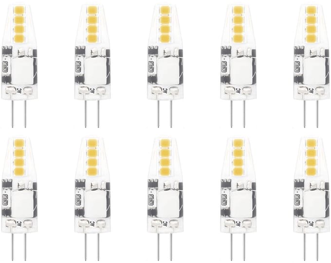 Modee LED Lamp G4 - 1.8W 2700K 180 LM 12V - LED Lamp insteek - Warm Wit - 10 stuks
