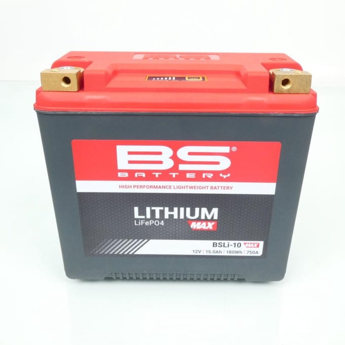 Bs Battery Bsli-10 Max Lifepo4 Lithiumbatterij Rood