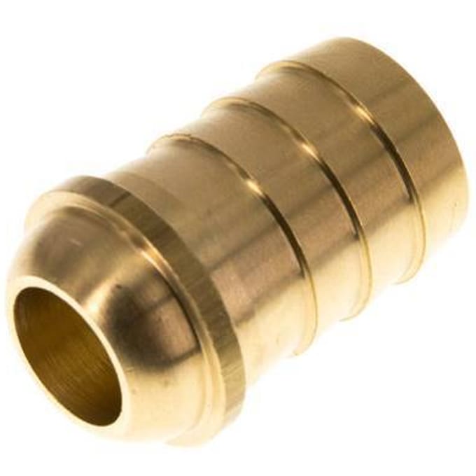 19 mm Messing Slangpilaar zonder Wartelmoer (G3/4'') 13.5mm [2 Stuks]