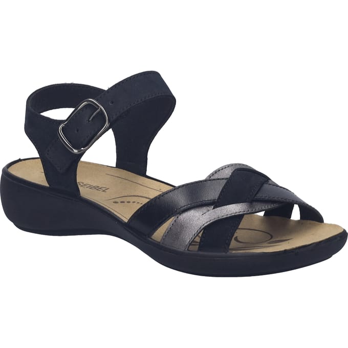 JOSEF SEIBEL Dames Sandaal Ibiza 16 in zwart