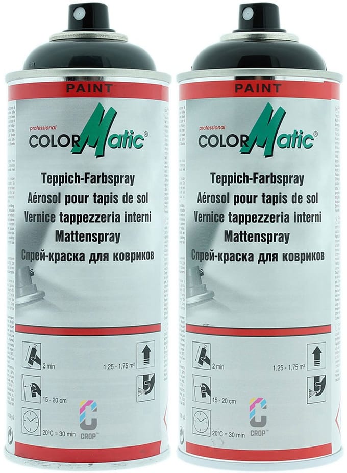Colormatic Textiel Spray Zwart Spuitbus 400ml