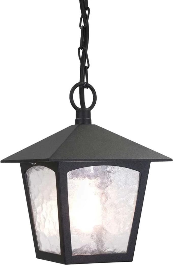 Elstead Lighting LED Buiten Hanglamp York | 1X E27 Max 60W | Dimbaar | Black