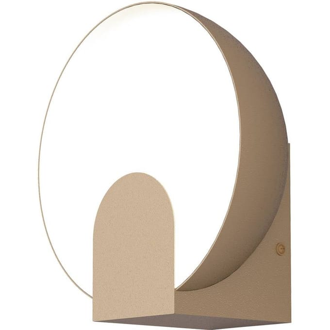 Mantra Iluminación Óculo LED wandlamp, goudkleurig, metaal, indirect licht
