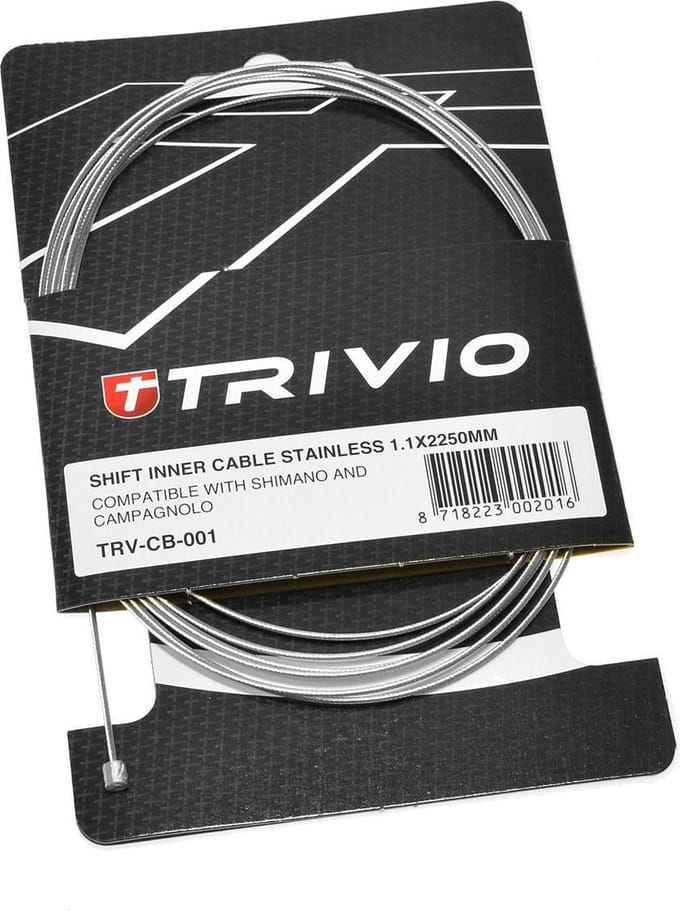 KABEL BIKA DERAILLEUR RVS 1.1x2250MM - 1ST.
