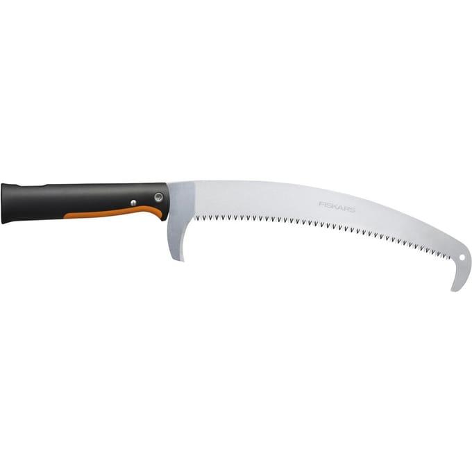 Fiskars OneClick Gekromde Zaag – Veilig En Efficiënt Snoeien Op Hoogte