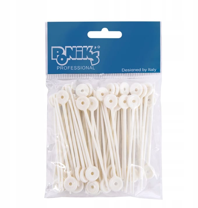 Ponik's Haarrollers Spelden - 36 Stuks Wit - Voor Haarstyling