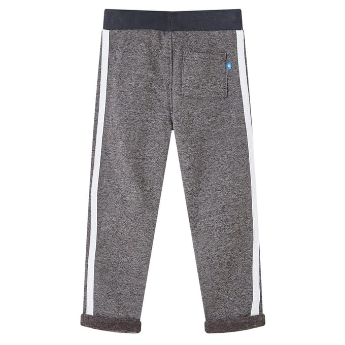 vidaXL Kinderjoggingbroek 116 gemêleerd donkergrijs