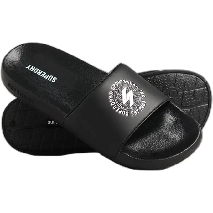 Slippers met logo-opdruk Superdry Code