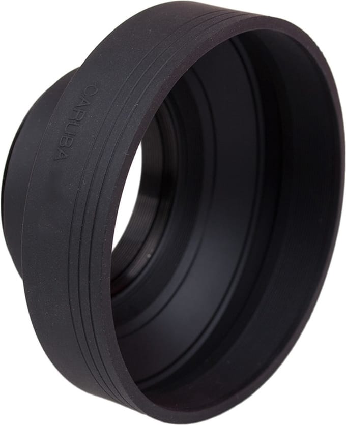 Caruba Zonnekap Rubberen 3 in 1 58 mm