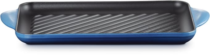 Le Creuset Grillplaat Tradition - Azure - 32 x 22cm