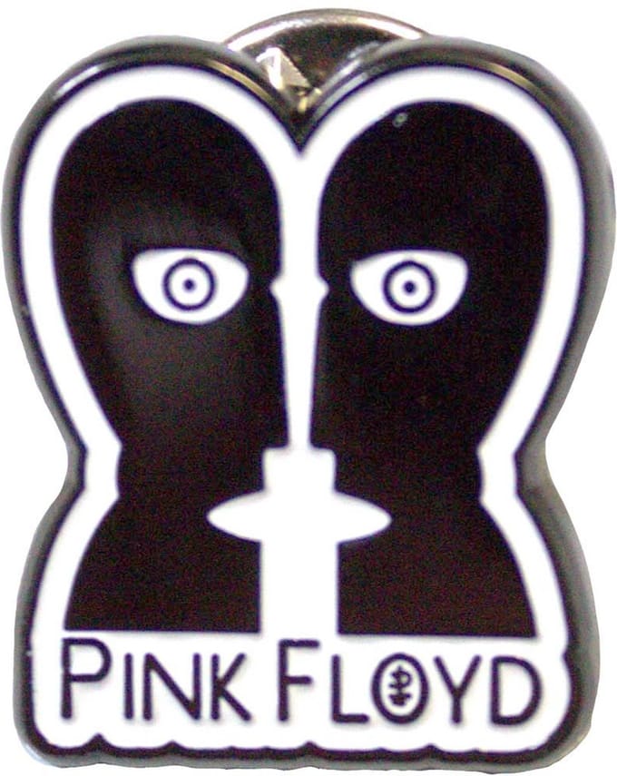 Pink Floyd - Division Bell Pin - Zwart/Wit