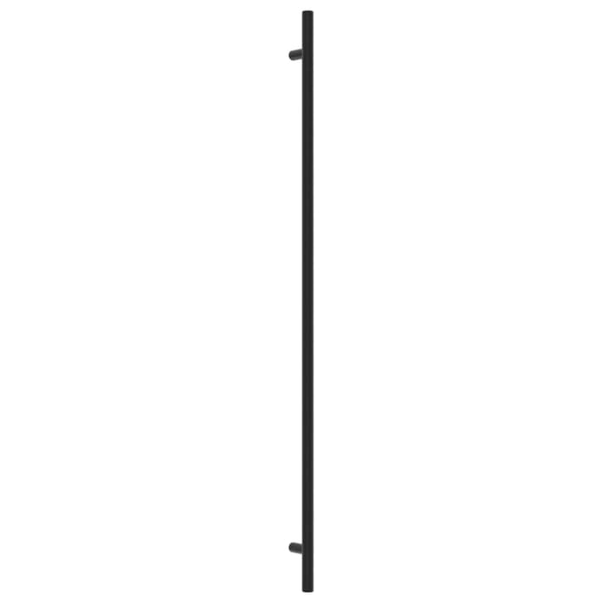 vidaXL - Handvatten - 20 - st - 480 - mm - roestvrij - staal - zwart