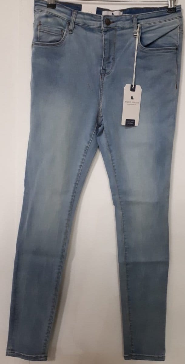Brams Paris dames spijkerbroek - denim bleach jeans dames - Kate C81 - bleach - maat 36/32