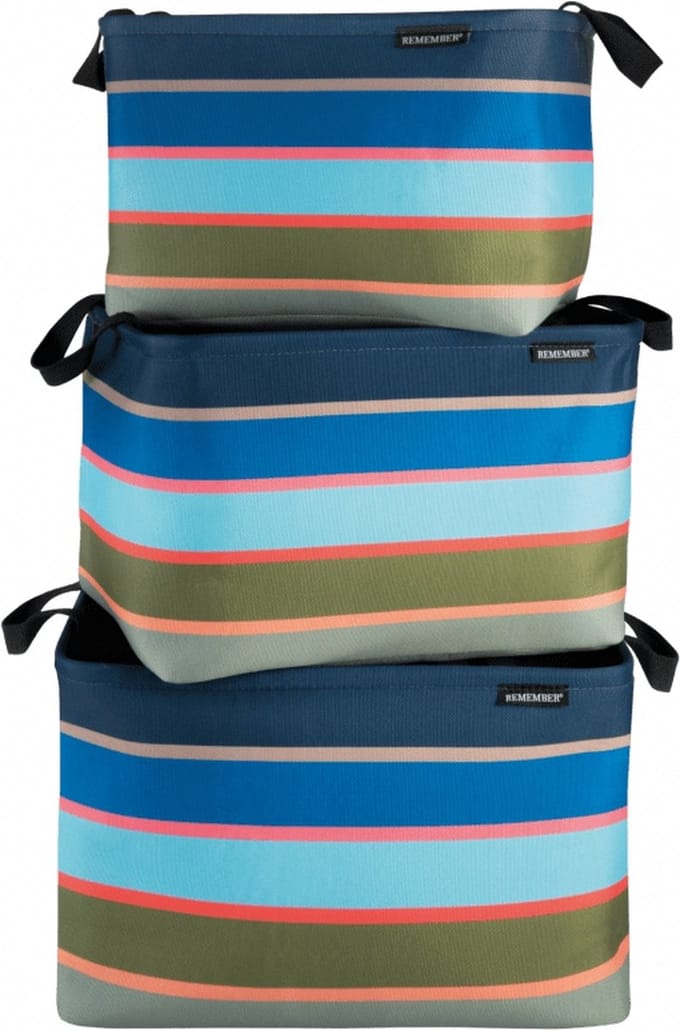 Remember - Mand Costa Set van 3 Stuks - Polyester - Multicolor