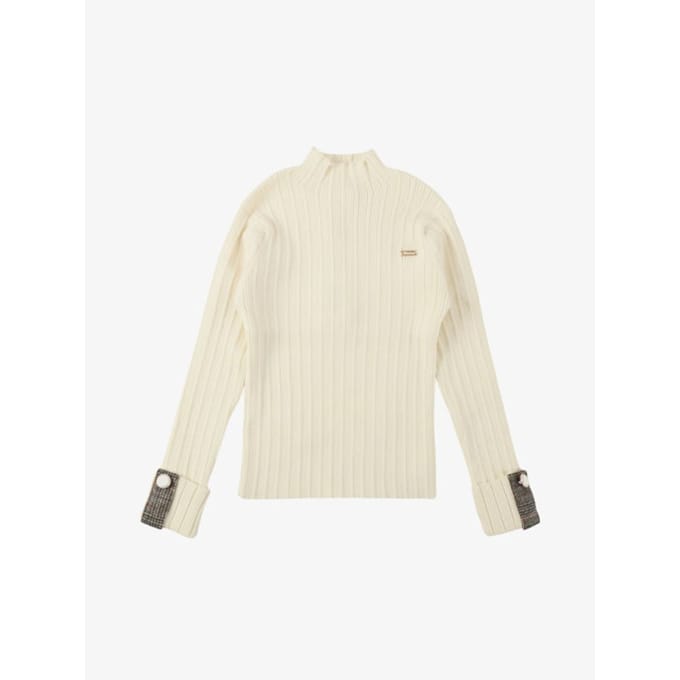 Patachou Meisjes top rib turtleneck