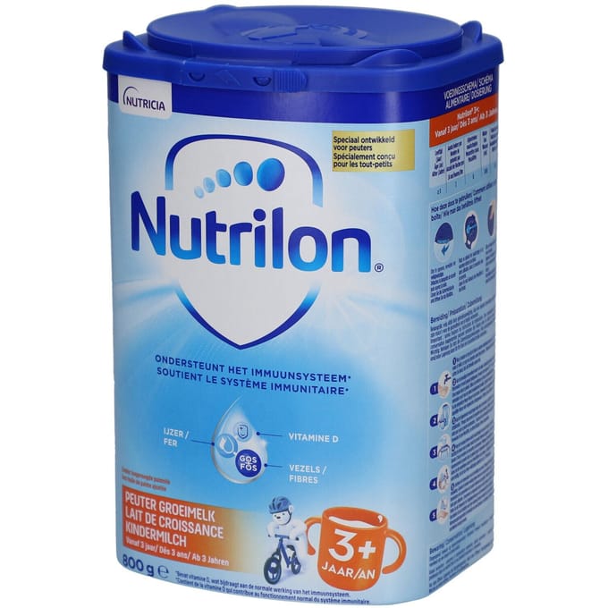 Nutrilon 3+ Groeimelk - Peuter melkpoeder vanaf 3 jaar - Voor gezonde groei - 1 stuk