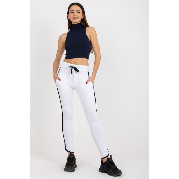 Urban Trackline Pants - White / S