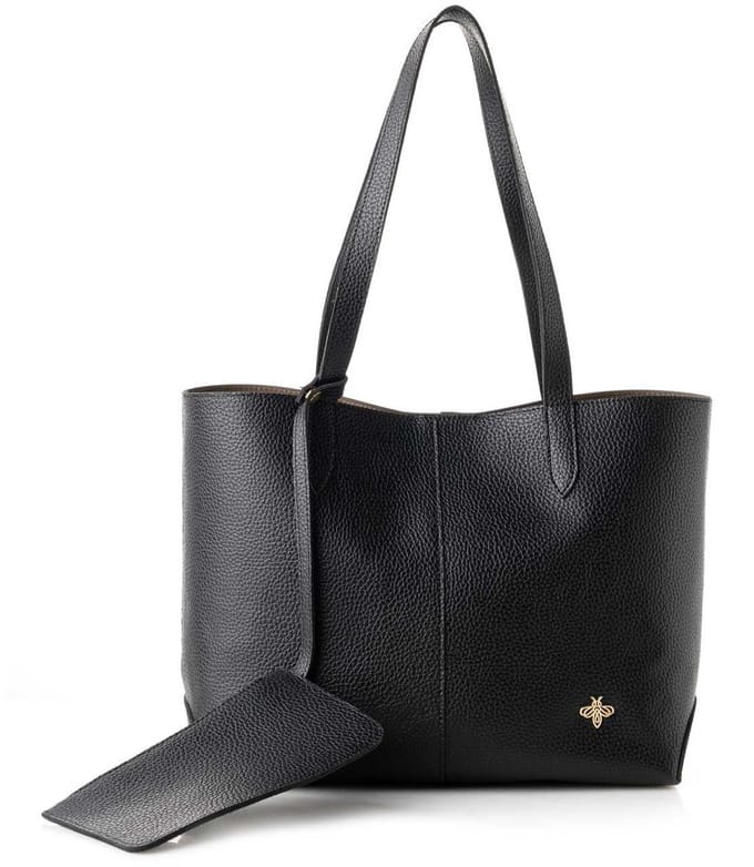 Asir - Tote-tas - Zwart - 33 x 13 x 28 cm