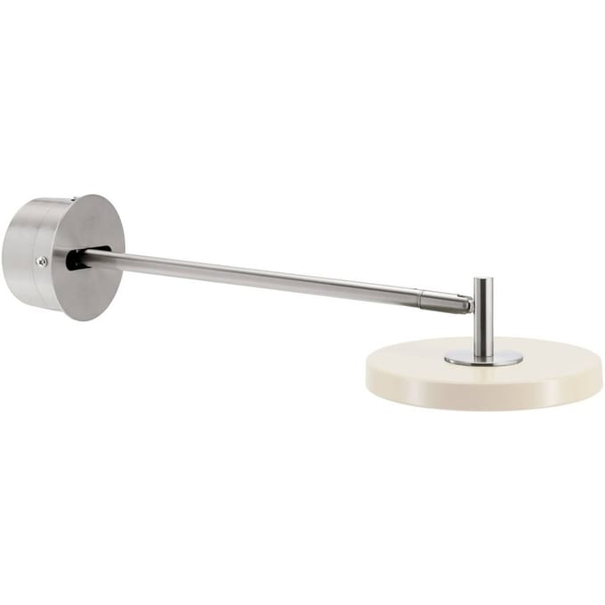 UMAGE LED wandlamp Asteria Long, wit, staal, vaste aansluiting