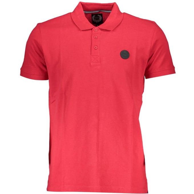 Gianmarco Venturi Rosso Katoenen Heren Polo