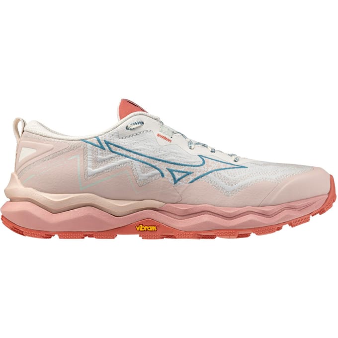 Mizuno Wave Daichi 9                   Trailschoen Dames-roze, blauw