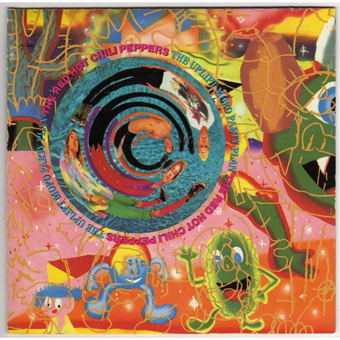 CD RED HOT CHILI PEPPERS Uplift Mofo Party Plan CDP7480362 EMIManhattan R 1987 US Rock Gebruikt blue