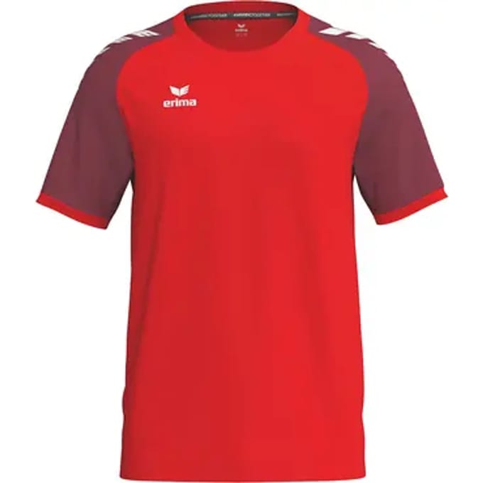 Erima Wings Shirt Korte Mouw Kinderen - Rood | Maat: 140