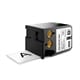 DYMO 1868812 XTL tape krimpkous zwart op wit 54mm (origineel)