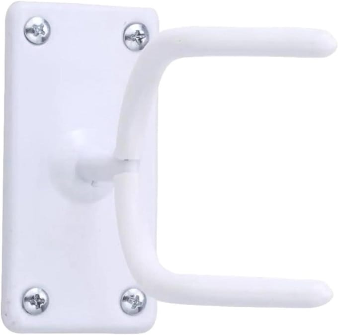 Strijkplank Hanger - Opbergrek - Ruimte Besparen - Compact Ontwerp - 2 Stuks - Wit