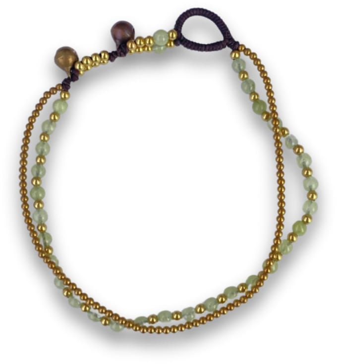 Enkelbandje gipsy-stijl Jade