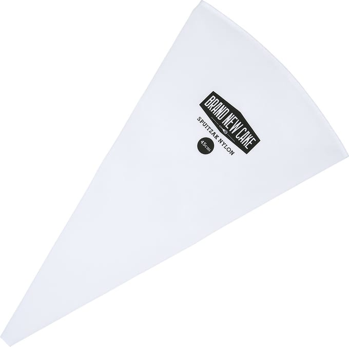 BrandNewCake® Spuitzak Nylon 45cm - Herbruikbare Spuitzak - Duurzam - Afwasbaar - Wit