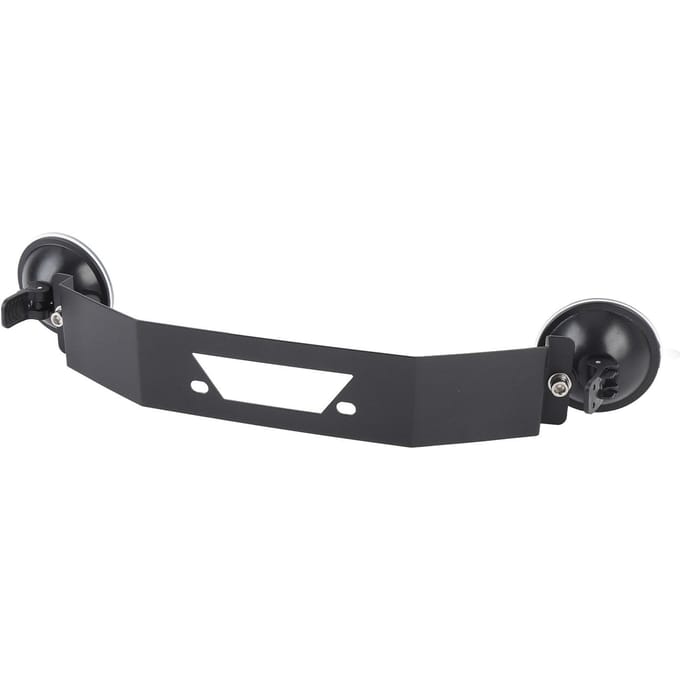 Zuignap Montagekit voor Mini Schotelantenne Aluminiumlegering Basisbeugel voor Auto Camper Boot gray