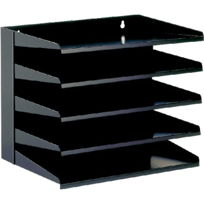 Sorteerrek Vepa Bins 5 delig zwart