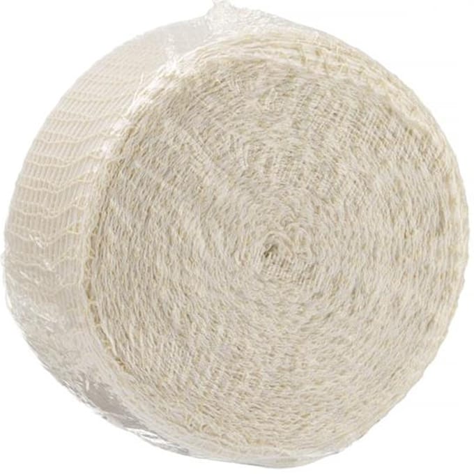 Vleesnet voor het roken van vlees, breedte 160 mm, 32 maas, 50 m - Hendi 559284