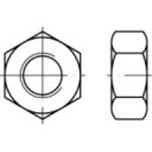 TOOLCRAFT 1064929 Zeskantmoeren M3 DIN 934 RVS A2 1000 stuk(s)