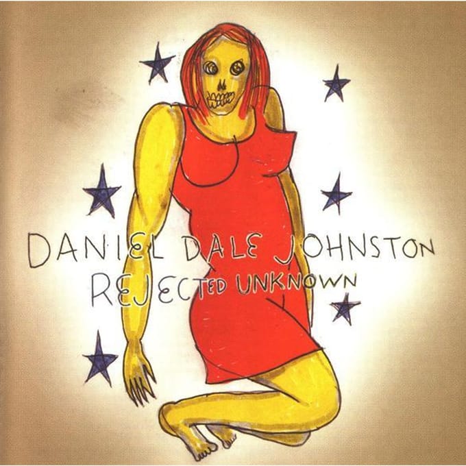 CD DANIEL JOHNSTON - Rejected Unknown  GR2100 Gammon Records 2001 VS Rock Gebruikt red
