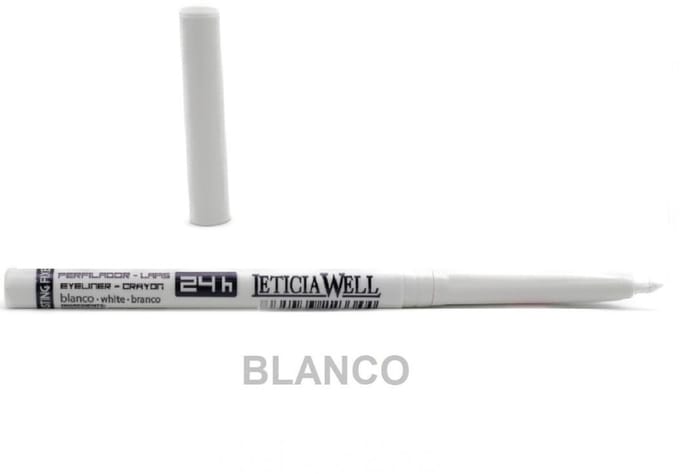 Leticia Well - Wit oogpotlood, draaibaar / Automatic Pencil Blanco - 24H - Nummer 33285