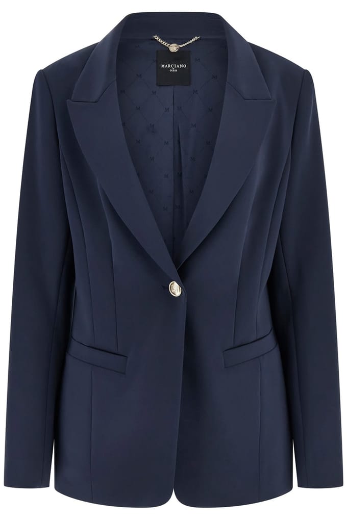 GUESS Marciano By  Leila Blazer Blue Impact Größe: 46 | Blazer Outlet | Damen | Blau