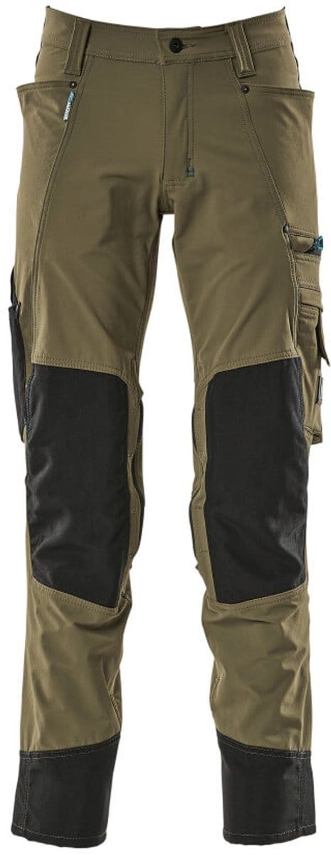 Mascot Advanced Broek met kniezakken 17179-311 - mosgroen - C45 - 76