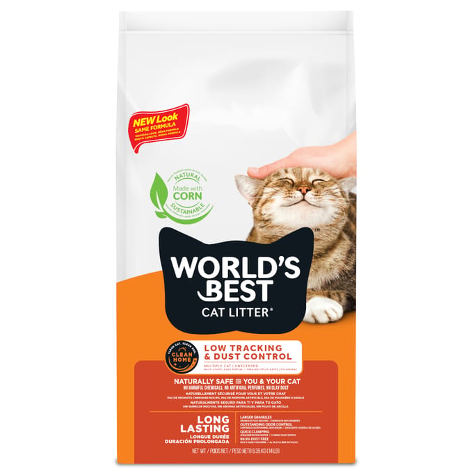 World's Best Cat Litter Kattenbakvulling Low Tracking & Dust Control 6,8 kg