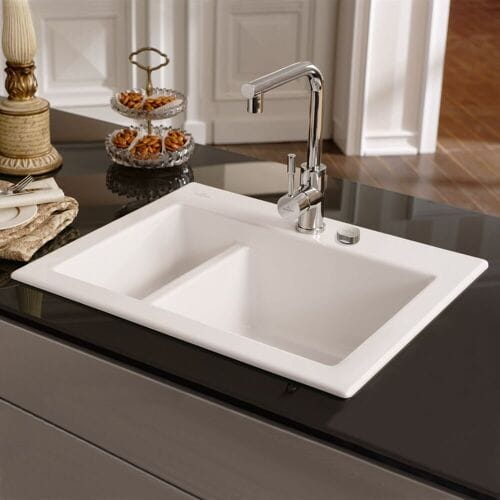 Villeroy & Boch Subway 60 XM built-in sink, drain set with eccentric actuation 678002R1