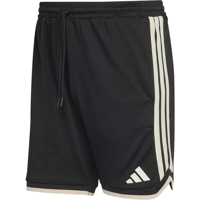 Shorts met elastische tailleband en trekkoord