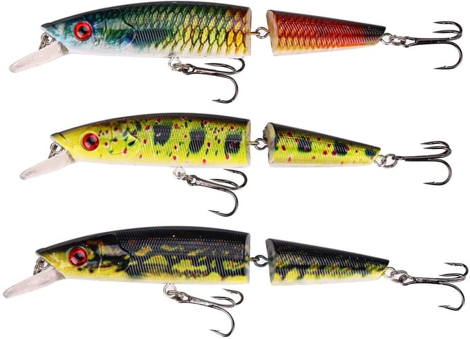 Fish4All Hardlure Kit Jointed 1 Floating Pluggen Set 14cm 22g (3 Stuks) - Plug