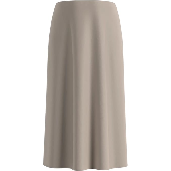 Satinrok dames COMMA Midi
